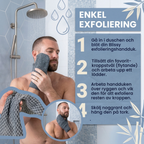 Exfolierande Antibakteriell Duschhandduk