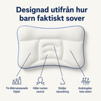 NAVEA Aria™ — Kudde för barns hållning & luftvägar