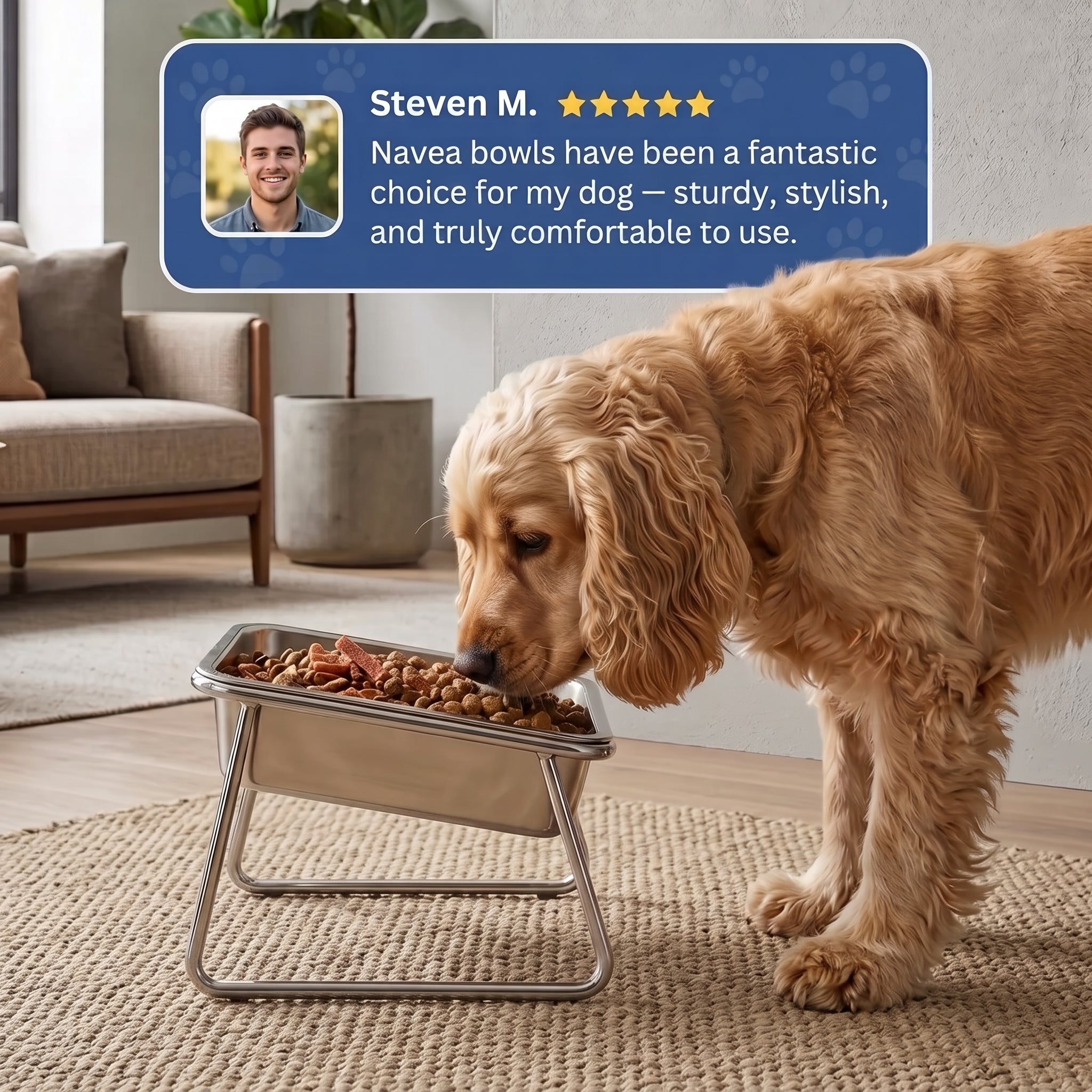 NAVEA™ Orthopedic Feeding Bowl Large