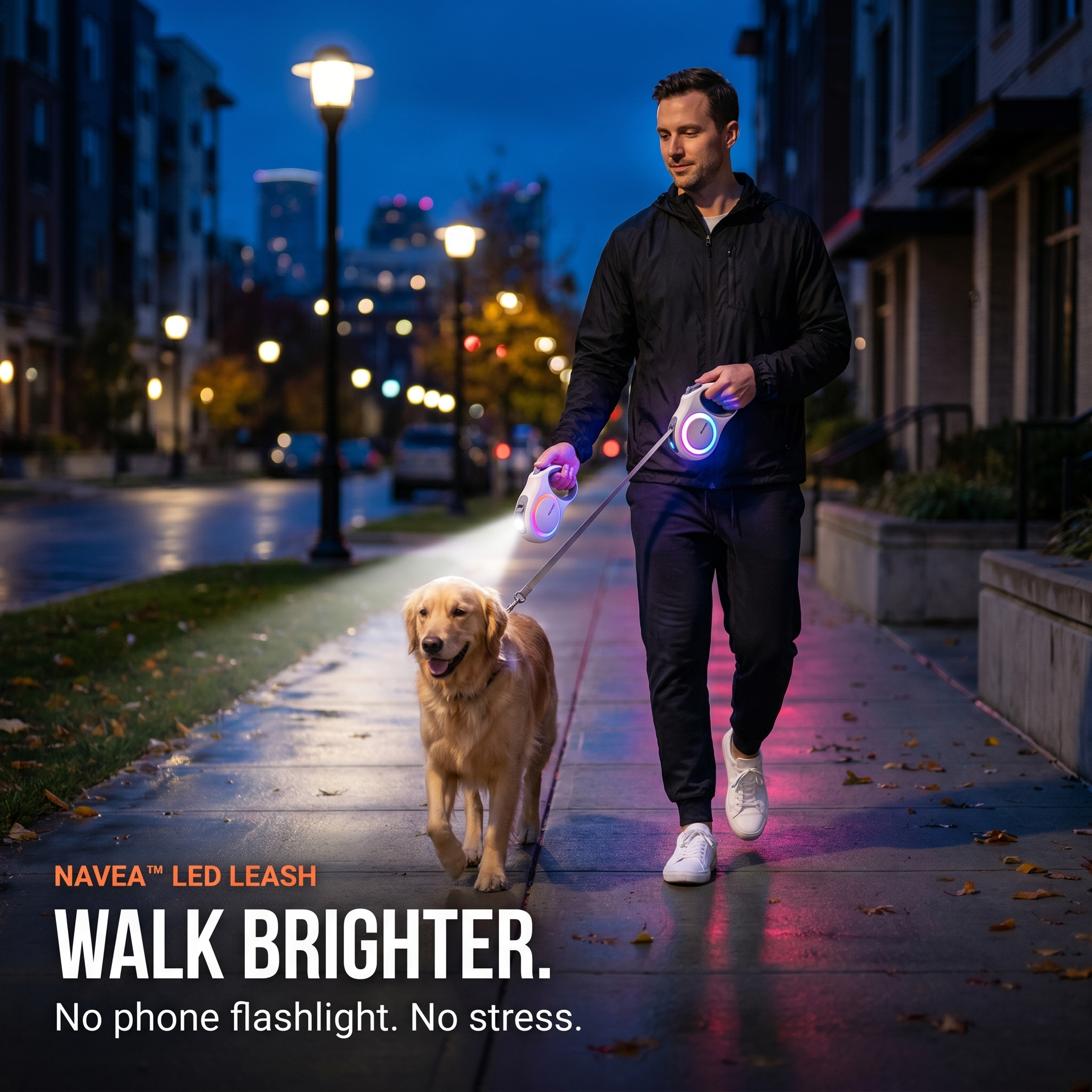 Navea™ -  Led leash
