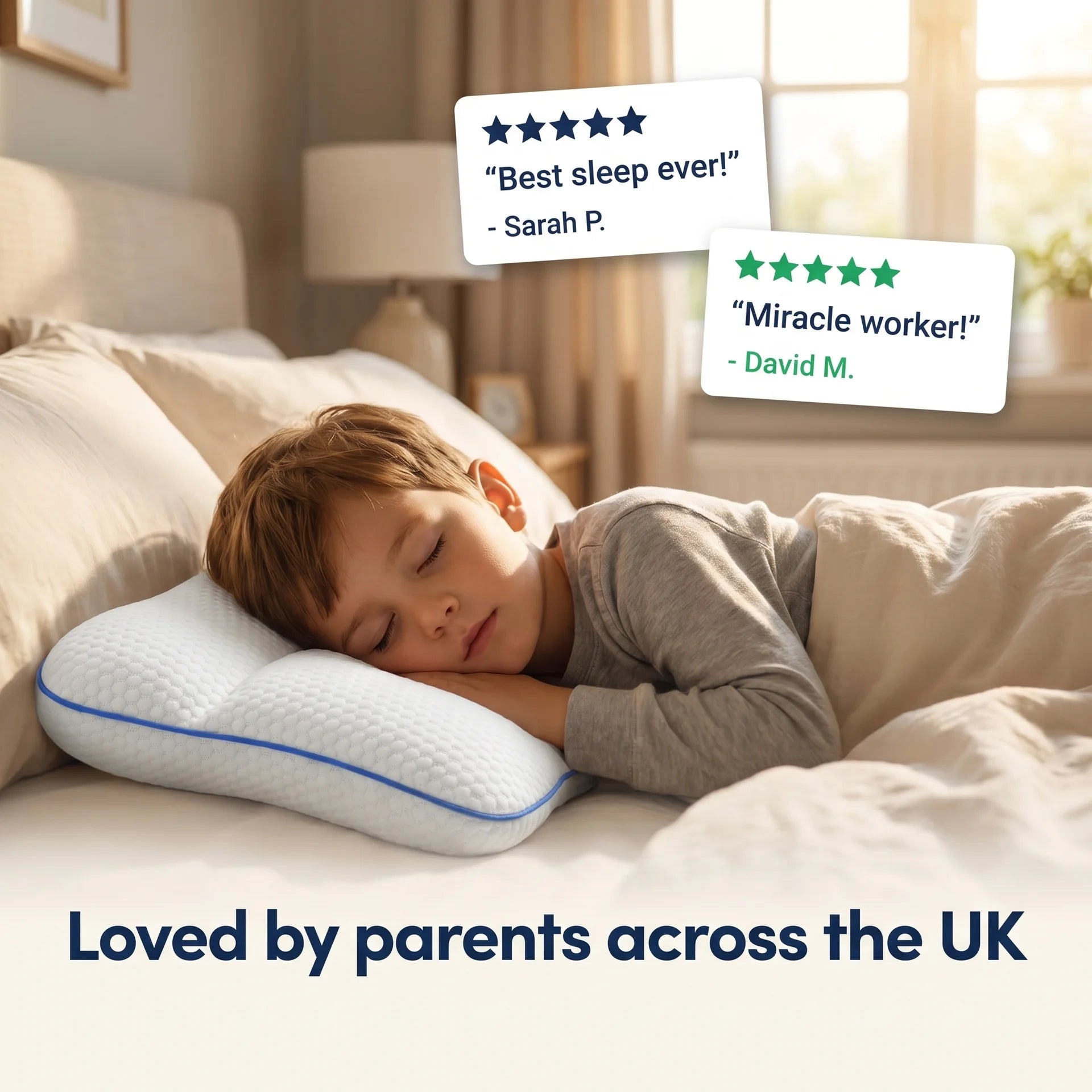 NAVEA Aria™ — Kids Posture & Airway Pillow