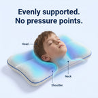 NAVEA Aria™ — Kids Posture & Airway Pillow