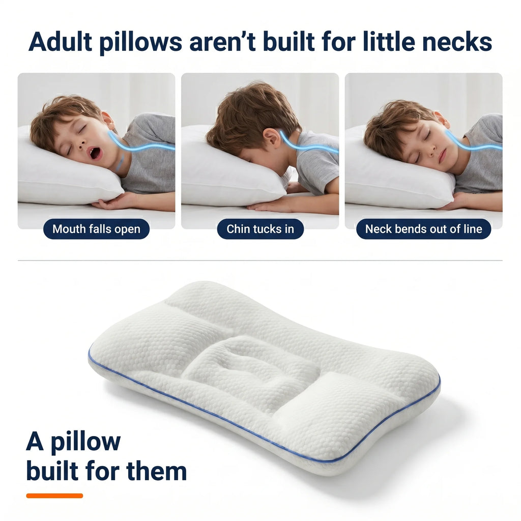 NAVEA Aria™ — Kids Posture & Airway Pillow
