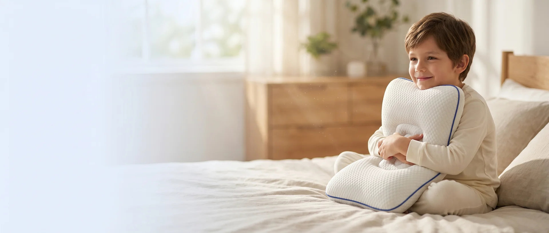 Built for Little Necks. Made for Better Sleep.