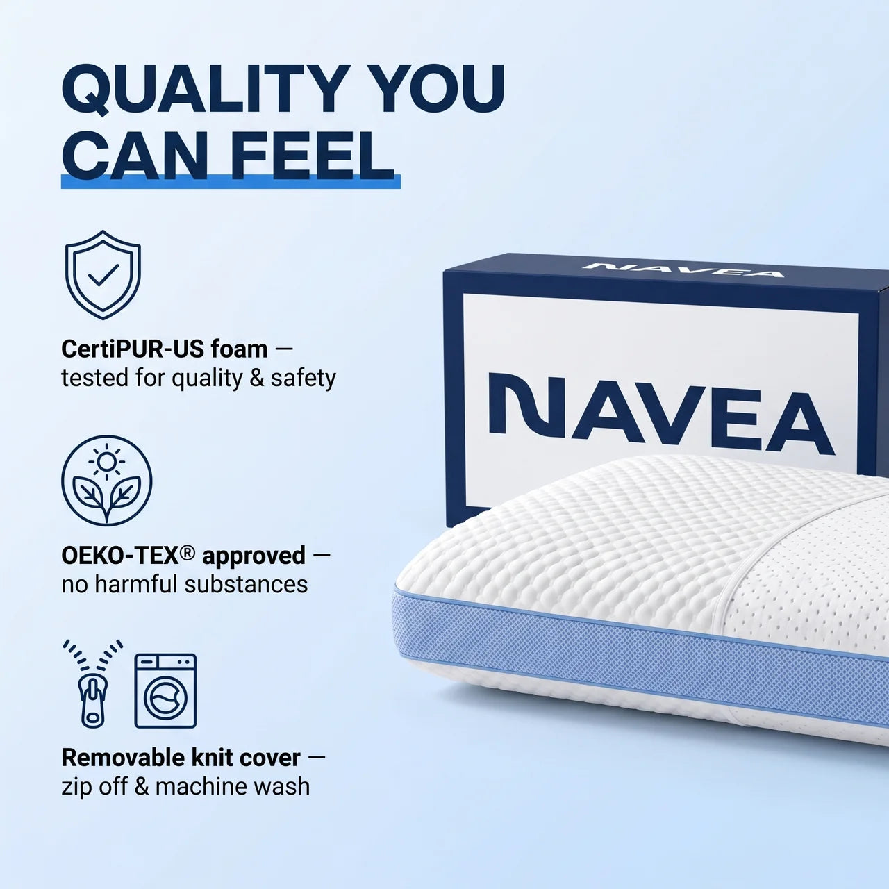 NAVEA Brisa — Dual-Sided Cooling Gel