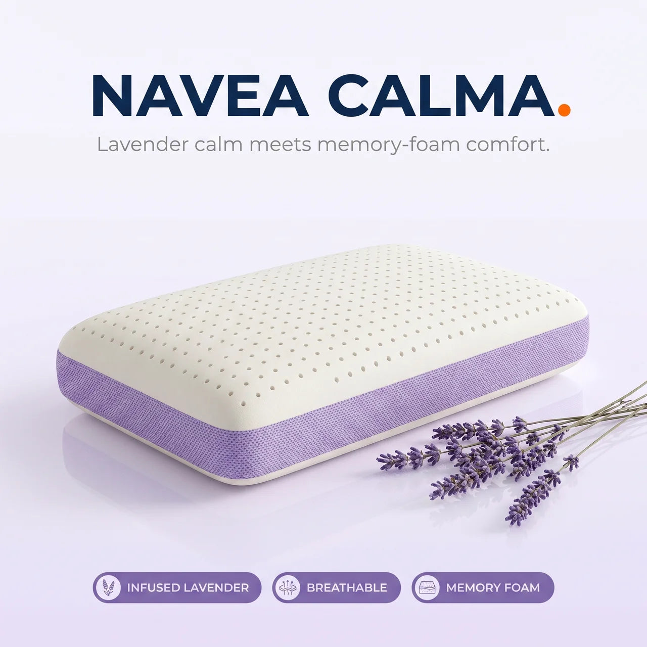 NAVEA Calma — Lavender Memory Foam
