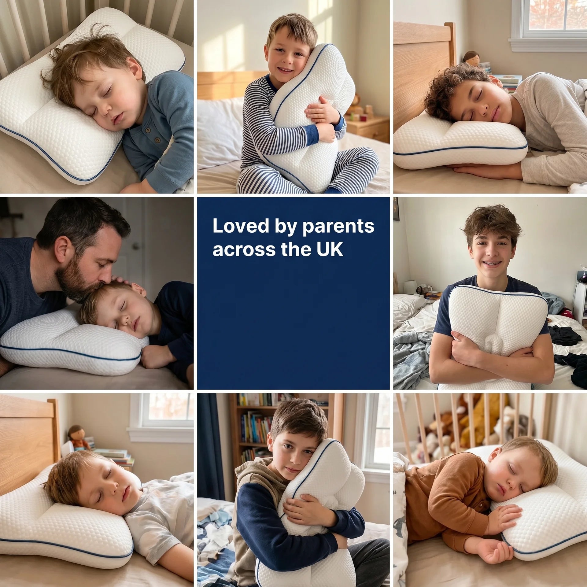 NAVEA Aria™ — Kids Posture & Airway Pillow