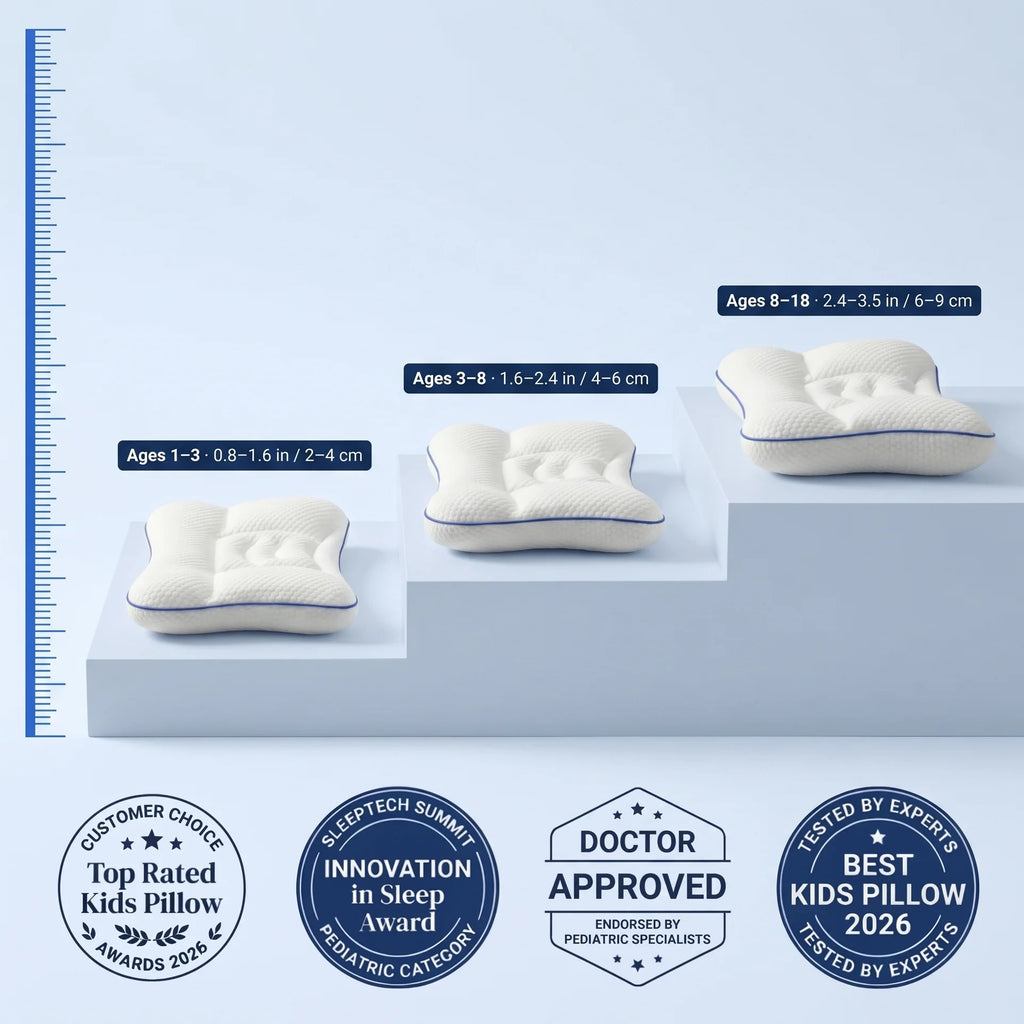 NAVEA Aria™ — Kids Posture & Airway Pillow